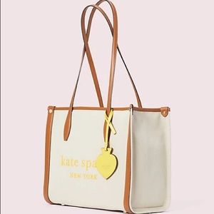 Kate spade market canvas medium tote